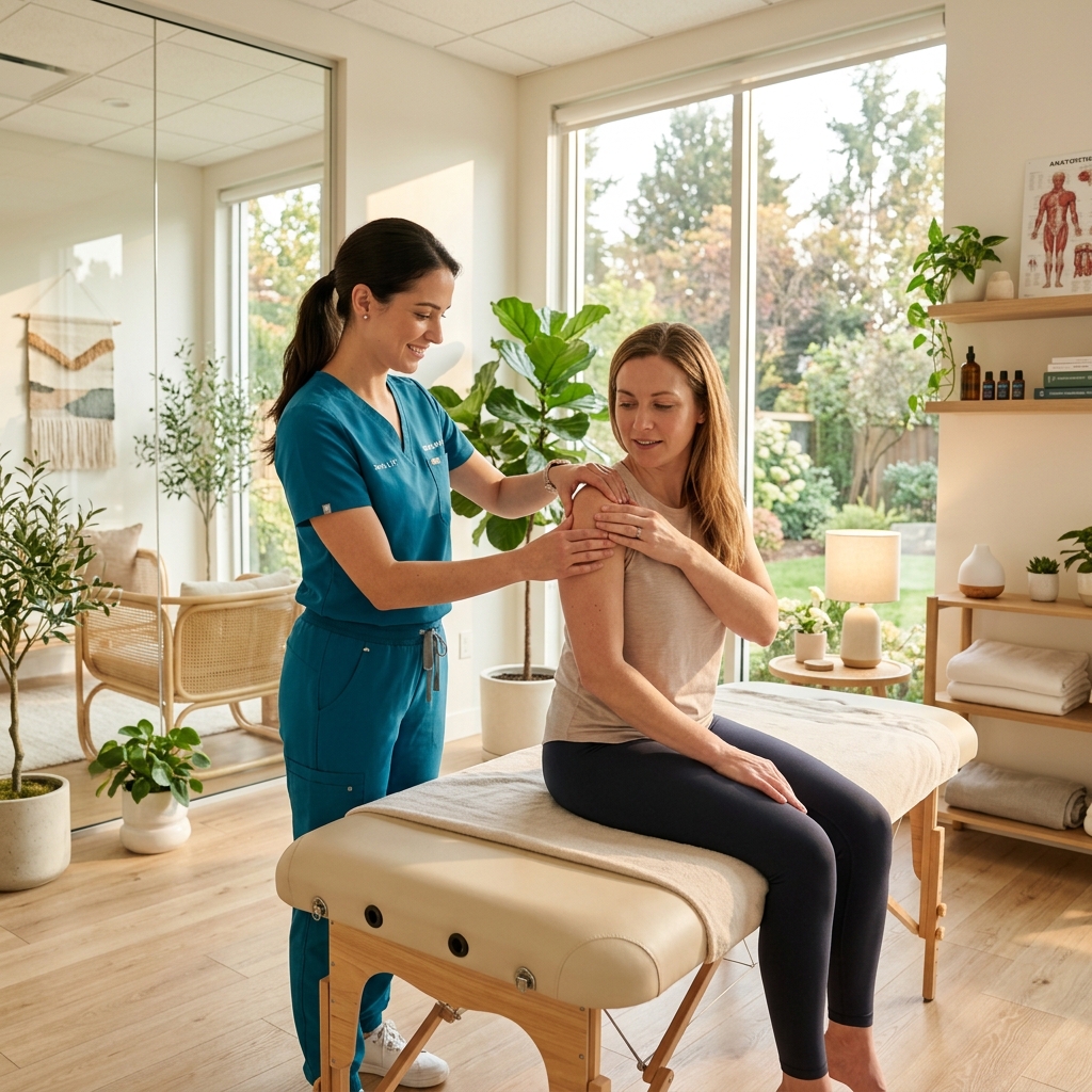 Physiotherapy session